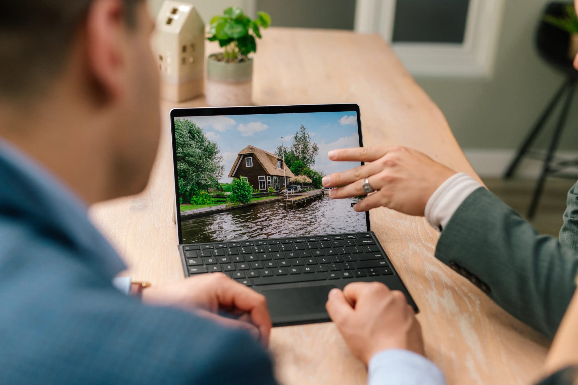 Persoonlijk adviesgesprek bij Faber Makelaardij